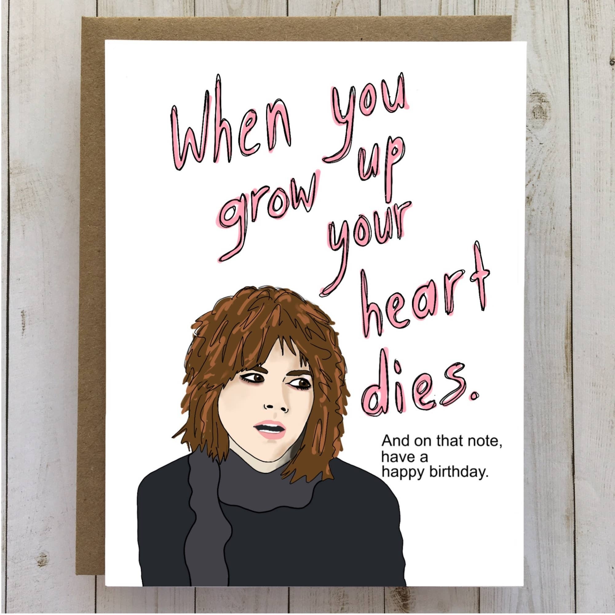 When You Grow UpBreakfast Club birthday card, funny birthday card, 80s card WYATT MOON MERCANTILE